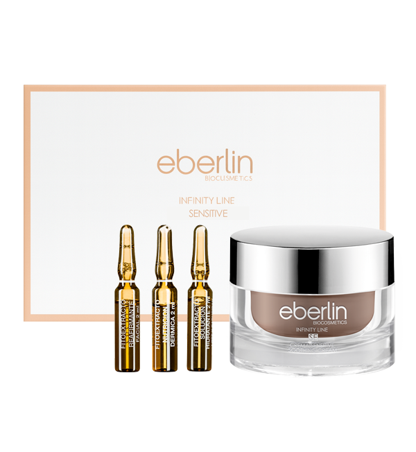 Infinity jautrios odos kremas 50 ml + fitoekstraktas 3x2 ml rinkinys